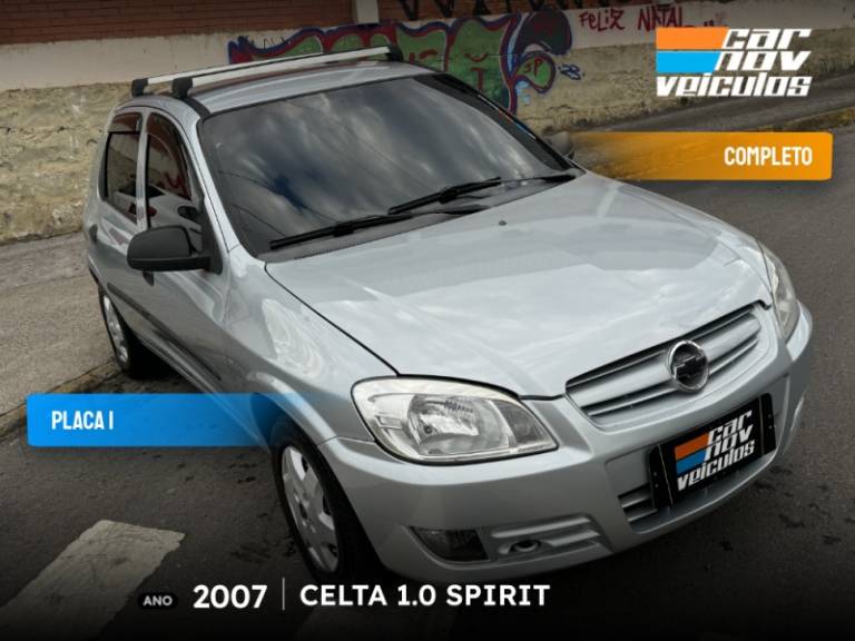 CHEVROLET - CELTA - 2007/2007 - Prata - R$ 24.900,00