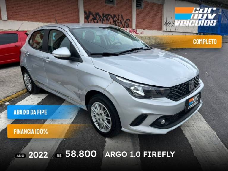 FIAT - ARGO - 2022/2022 - Prata - R$ 54.900,00