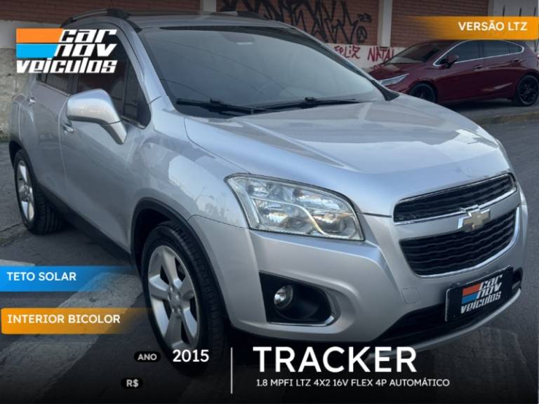 CHEVROLET - TRACKER - 2015/2015 - Prata - R$ 69.900,00