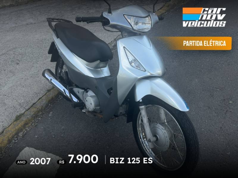 HONDA - BIZ 125 - 2007/2007 - Prata - R$ 7.900,00